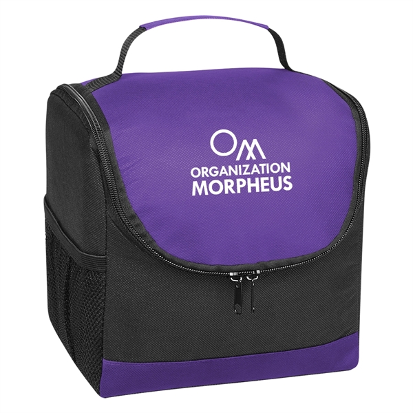 Water-resistant lunch bag with mesh pocket... from ASI 61125 Hit Promotional Products / Hit®