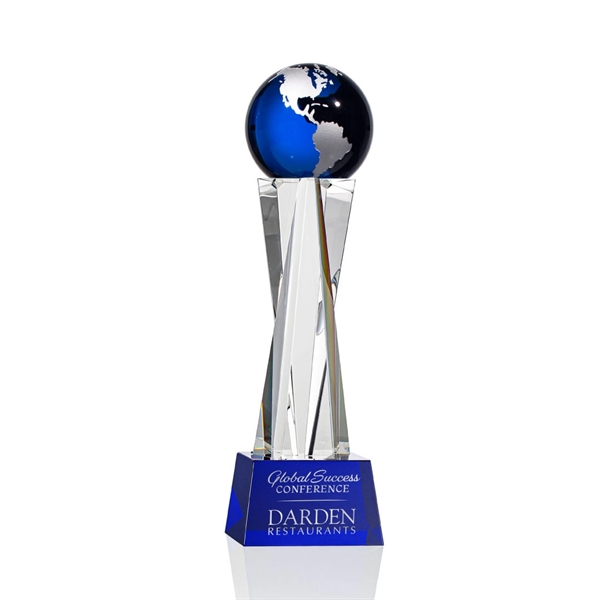 Havant Globe Award - Blue/Silver... from ASI 84592 St Regis Group / St Regis
