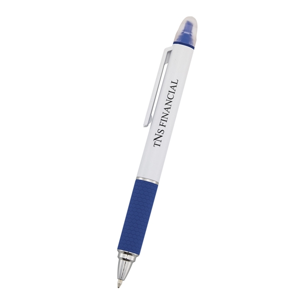 Sayre twist-action pen with black ink, an extra-wide pocket clip, and... from ASI 61125 Hit Promotional Products / Hit®