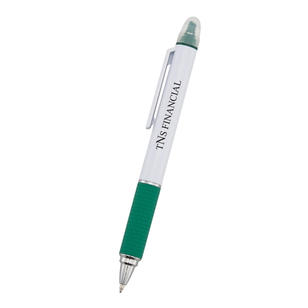 Sayre twist-action pen with black ink, an extra-wide pocket clip, and... from ASI 61125 Hit Promotional Products / Hit®