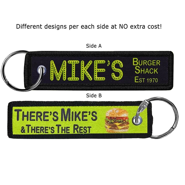 USA Made 2 side 4CP Dye Sub printed key ring with... from ASI 90160 Suntex Industries