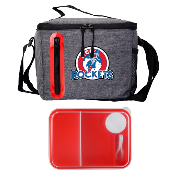 On The Go Oval Cooler Lunch Set... from ASI 30208 A P Specialties / AP Specialties