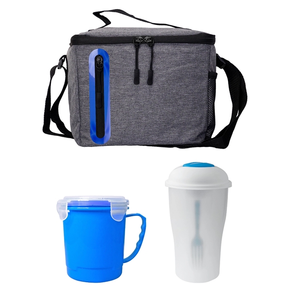 Soup & Salad Oval Cooler Lunch Set... from ASI 30208 A P Specialties / AP Specialties