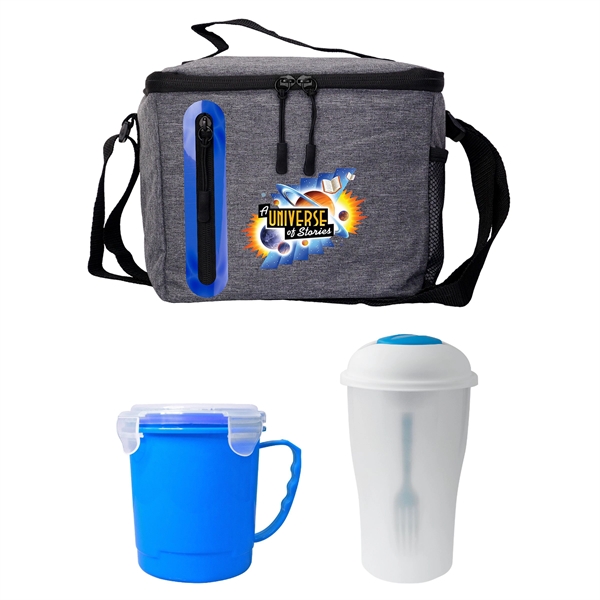 Soup & Salad Oval Cooler Lunch Set... from ASI 30208 A P Specialties / AP Specialties