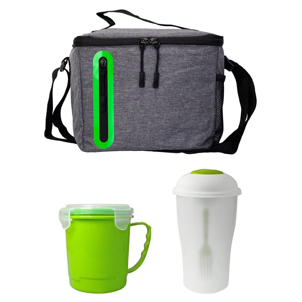 Soup & Salad Oval Cooler Lunch Set... from ASI 30208 A P Specialties / AP Specialties