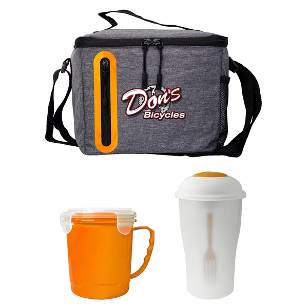 Soup & Salad Oval Cooler Lunch Set... from ASI 30208 A P Specialties / AP Specialties