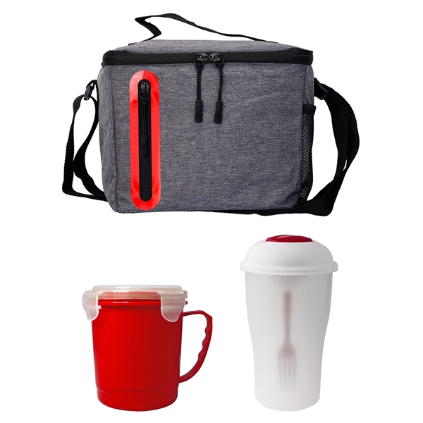 Soup & Salad Oval Cooler Lunch Set... from ASI 30208 A P Specialties / AP Specialties