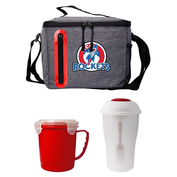 Soup & Salad Oval Cooler Lunch Set... from ASI 30208 A P Specialties / AP Specialties