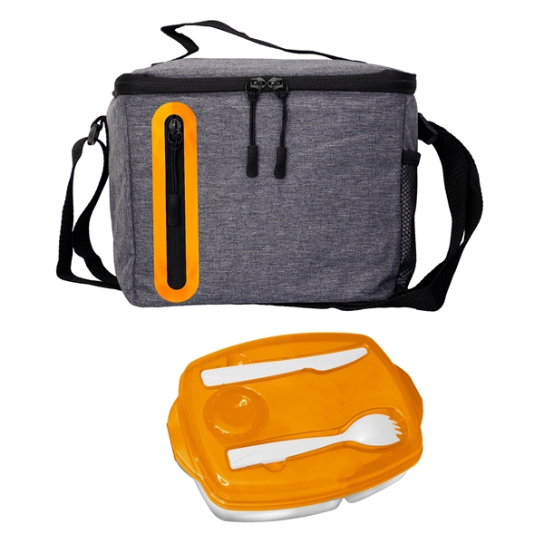 Locking Lid Oval Cooler Lunch Set... from ASI 30208 A P Specialties / AP Specialties