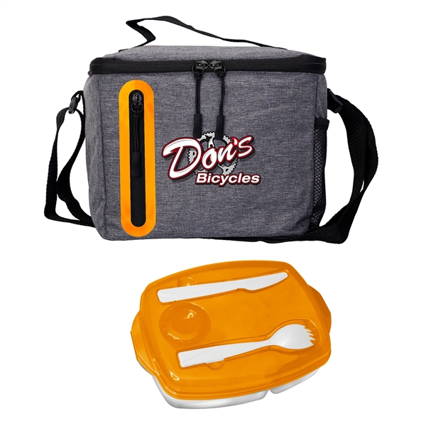 Locking Lid Oval Cooler Lunch Set... from ASI 30208 A P Specialties / AP Specialties