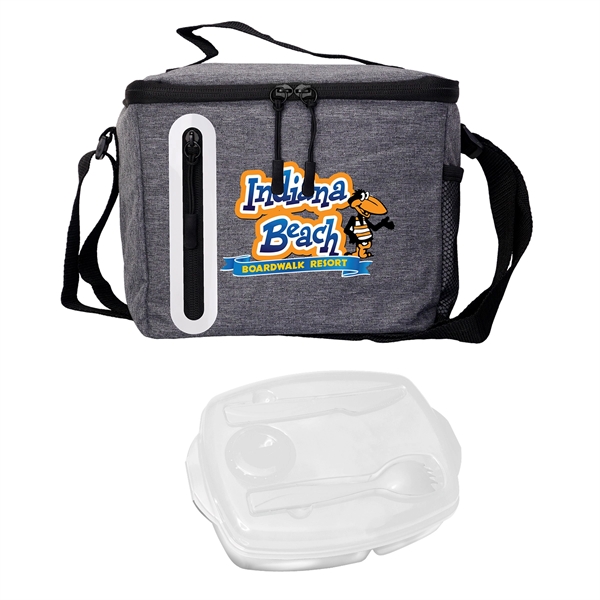 Locking Lid Oval Cooler Lunch Set... from ASI 30208 A P Specialties / AP Specialties