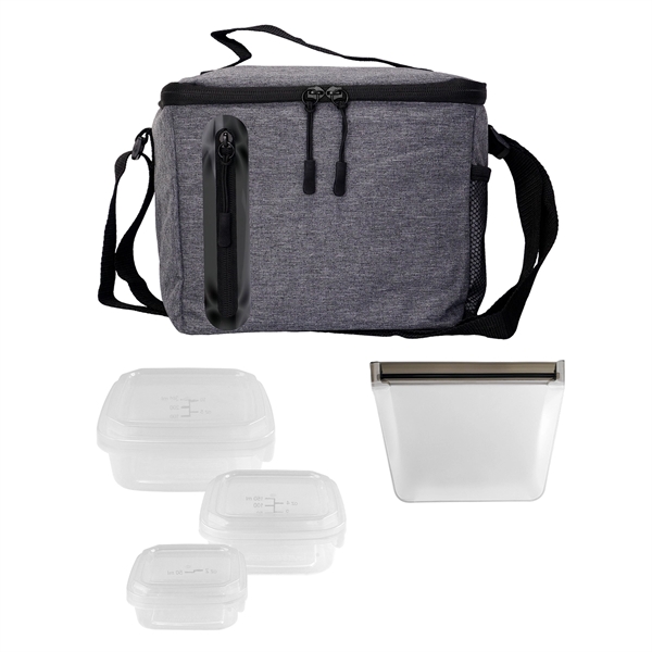 Portion Control & Food Bag Oval Cooler Lunch Set... from ASI 30208 A P Specialties / AP Specialties