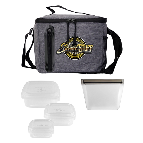 Portion Control & Food Bag Oval Cooler Lunch Set... from ASI 30208 A P Specialties / AP Specialties