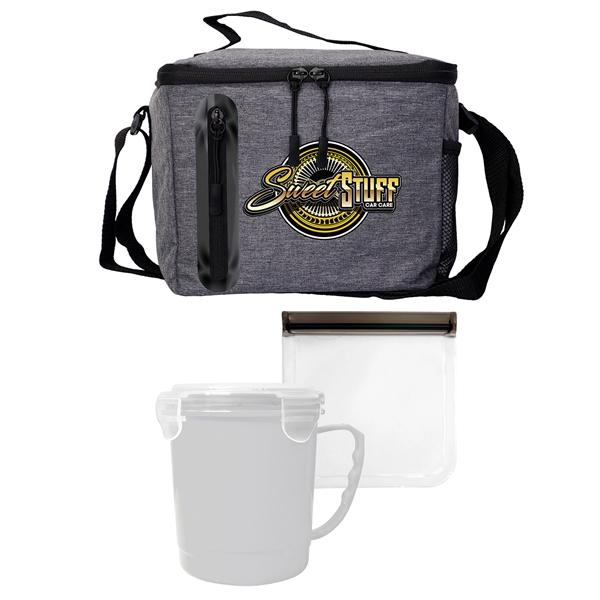 Soup & Sandwich Oval Cooler Lunch Set... from ASI 30208 A P Specialties / AP Specialties