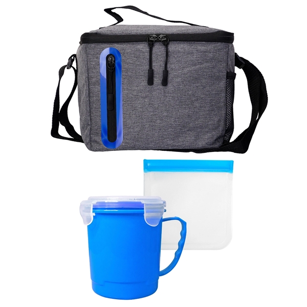 Soup & Sandwich Oval Cooler Lunch Set... from ASI 30208 A P Specialties / AP Specialties