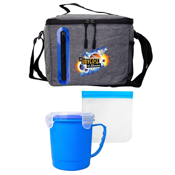 Soup & Sandwich Oval Cooler Lunch Set... from ASI 30208 A P Specialties / AP Specialties