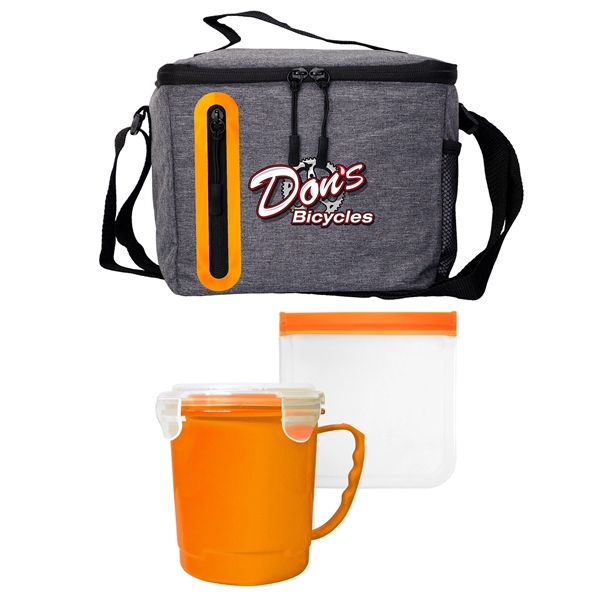 Soup & Sandwich Oval Cooler Lunch Set... from ASI 30208 A P Specialties / AP Specialties