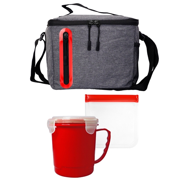 Soup & Sandwich Oval Cooler Lunch Set... from ASI 30208 A P Specialties / AP Specialties