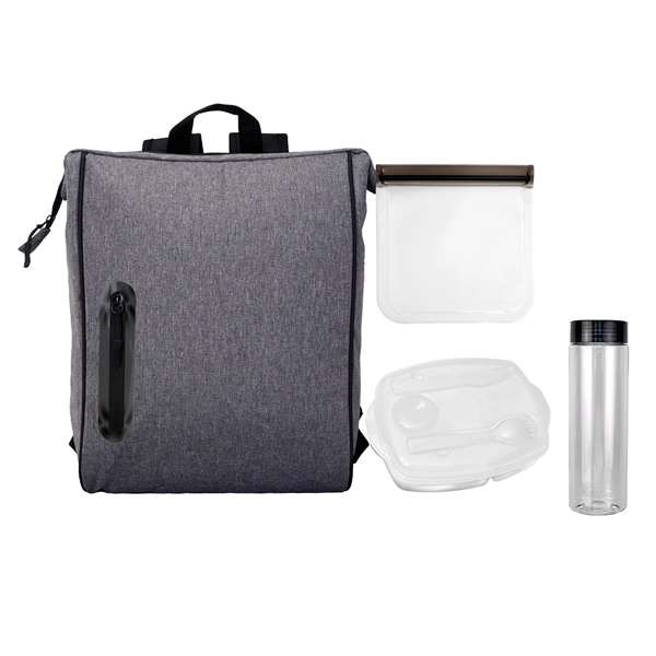 Locking Lid Sandwich & Drink Oval Lunch Cooler... from ASI 30208 A P Specialties / AP Specialties