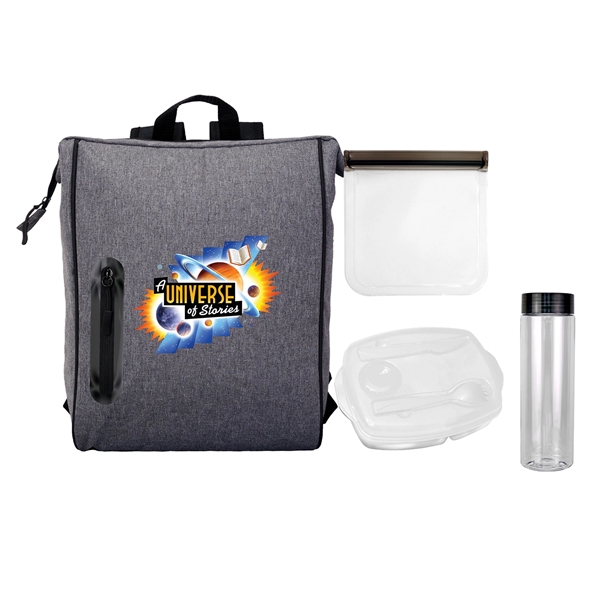Locking Lid Sandwich & Drink Oval Lunch Cooler... from ASI 30208 A P Specialties / AP Specialties