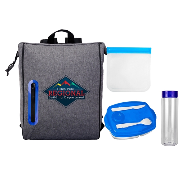 Locking Lid Sandwich & Drink Oval Lunch Cooler... from ASI 30208 A P Specialties / AP Specialties