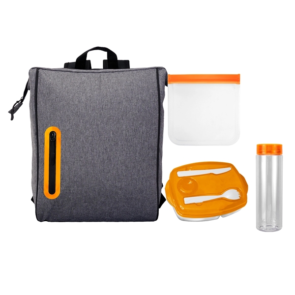 Locking Lid Sandwich & Drink Oval Lunch Cooler... from ASI 30208 A P Specialties / AP Specialties