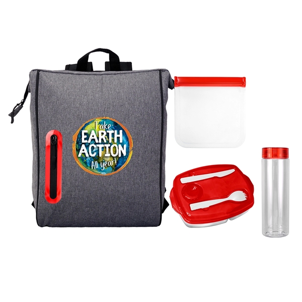 Locking Lid Sandwich & Drink Oval Lunch Cooler... from ASI 30208 A P Specialties / AP Specialties