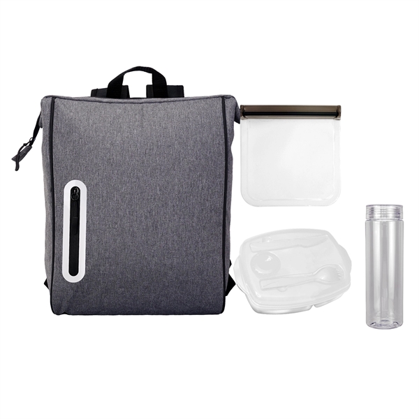 Locking Lid Sandwich & Drink Oval Lunch Cooler... from ASI 30208 A P Specialties / AP Specialties