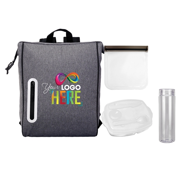 Locking Lid Sandwich & Drink Oval Lunch Cooler... from ASI 30208 A P Specialties / AP Specialties