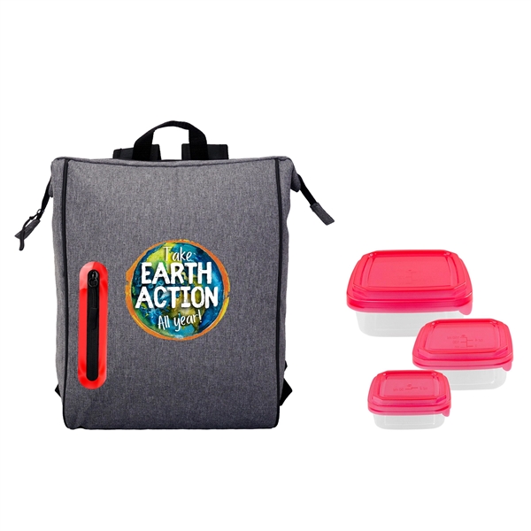 Portion Control Oval Lunch Cooler... from ASI 30208 A P Specialties / AP Specialties