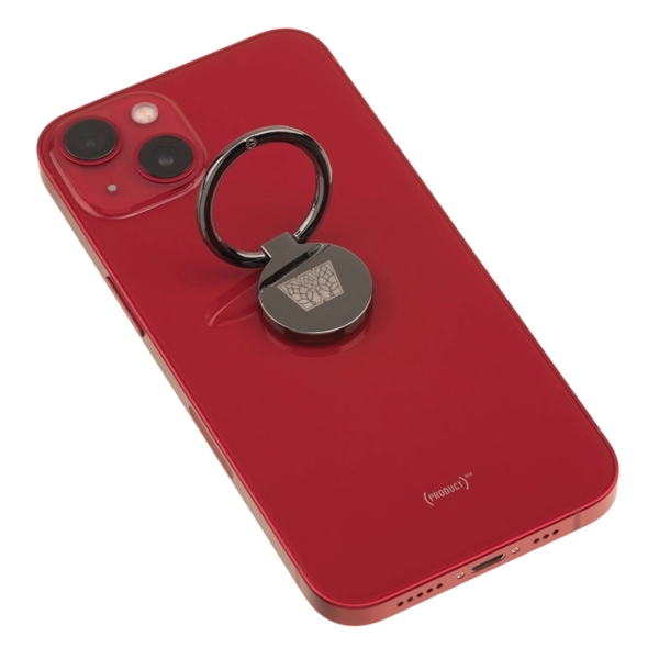 Adhesive metal alloy cellphone and smartphone ring holder and stand.... from ASI 57655 STOPNGO Line