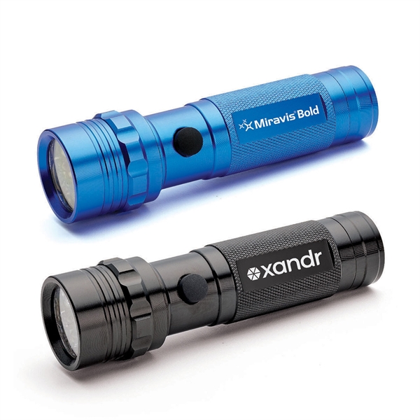 5" LED flashlight with three AAA batteries.... from ASI 46170 Compass Industries Inc