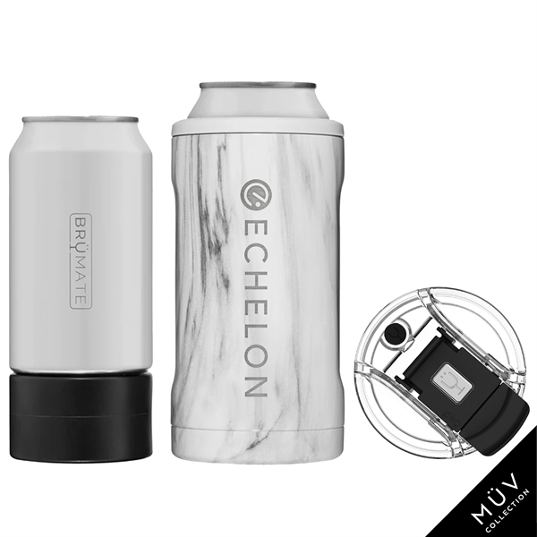 BruMate Hopsulator TriO 3-in-1 stainless steel insulated drink sleeve and tumbler.... from ASI 61005 Hirsch Gift Inc