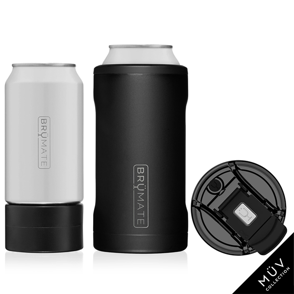 BruMate Hopsulator TriO 3-in-1 stainless steel insulated drink sleeve and tumbler.... from ASI 61005 Hirsch Gift Inc