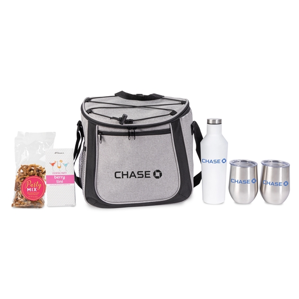 Cocktail Vibes Cooler Bag Kit... from ASI 44900 NC Custom (CI/Lanco) / Chocolate Inn