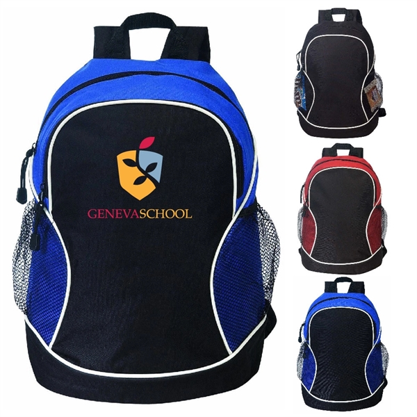 Backpack with two side expandable mesh pockets.... from ASI 40544 Binaco / Binaline