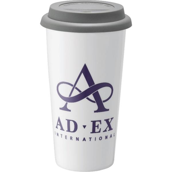 Mega Double-Wall Ceramic Tumbler 15oz... from ASI 66887 PCNA