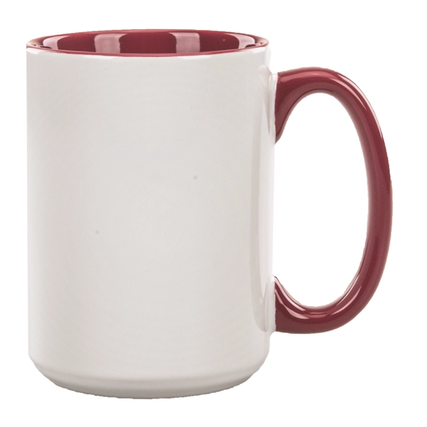 15 Oz. ceramic made True Color Academy Mug.... from ASI 74245 Nordic Co Inc
