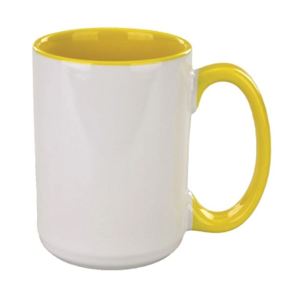 15 Oz. ceramic made True Color Academy Mug.... from ASI 74245 Nordic Co Inc