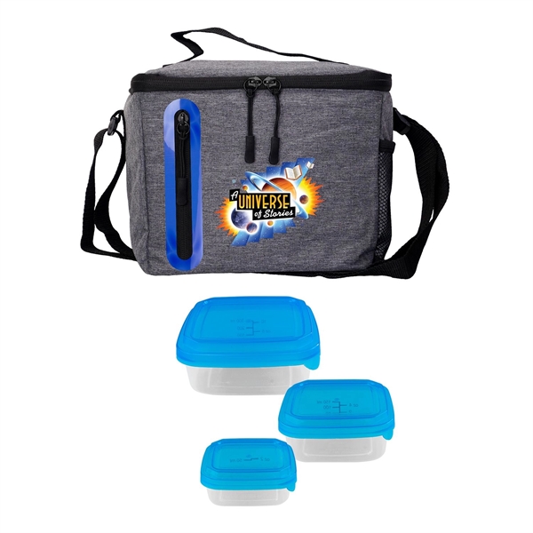 Portion Control Oval Cooler Lunch Set... from ASI 30208 A P Specialties / AP Specialties