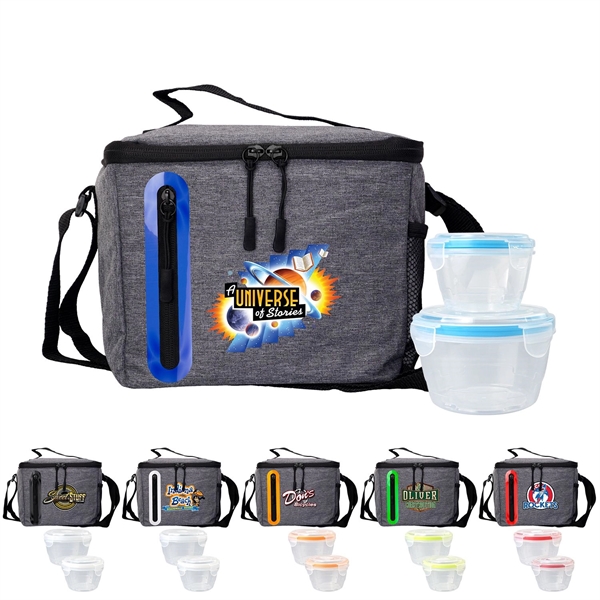 Nested Oval Cooler Lunch Set... from ASI 30208 A P Specialties / AP Specialties