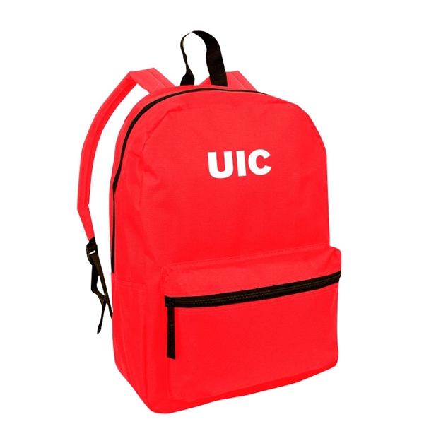 600 Denier Backpack with double zipper pull on main compartment. Features... from ASI 30112 ACE Products