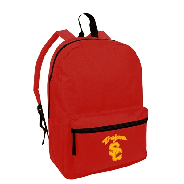 600 Denier Backpack with double zipper pull on main compartment. Features... from ASI 30112 ACE Products