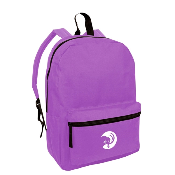 600 Denier Backpack with double zipper pull on main compartment. Features... from ASI 30112 ACE Products