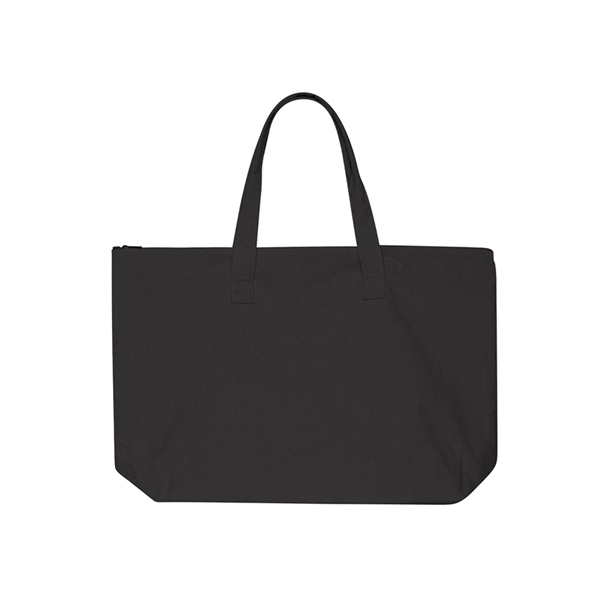22" Zippered Cotton Canvas Tote Bag... from ASI 31517 Admart Products / Admart Line