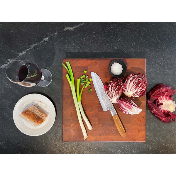 Professional Cherry End Grain Cutting Board 12" x 12" x 2".... from ASI 63017 J K Adams