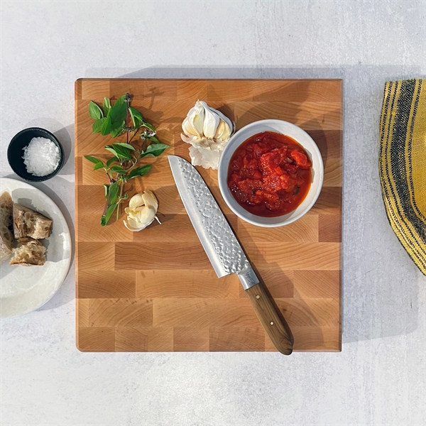 Professional Maple End Grain Cutting Board 12" x 12" x 2".... from ASI 63017 J K Adams