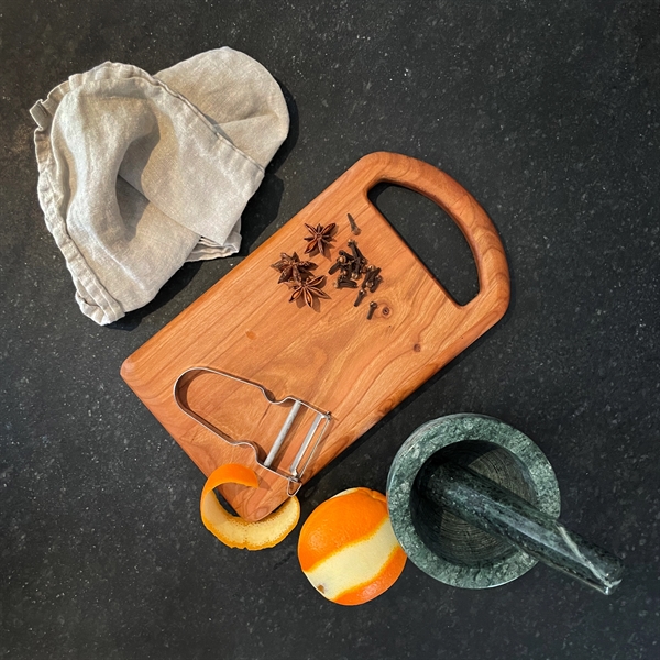 Bristol Handled Cherry Serving Board 11" x 6" x 5/8".... from ASI 63017 J K Adams