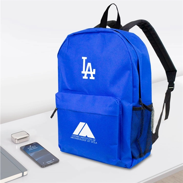 600 Denier Backpack with double zipper pull on main compartment. Features... from ASI 30112 ACE Products