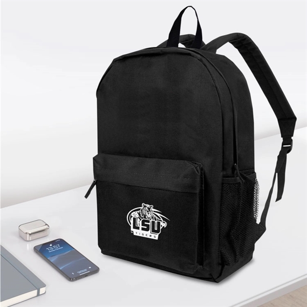 600 Denier Backpack with double zipper pull on main compartment. Features... from ASI 30112 ACE Products